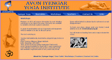 Avon Iyengar Yoga Institute Website