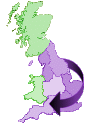 Map of Great Britain